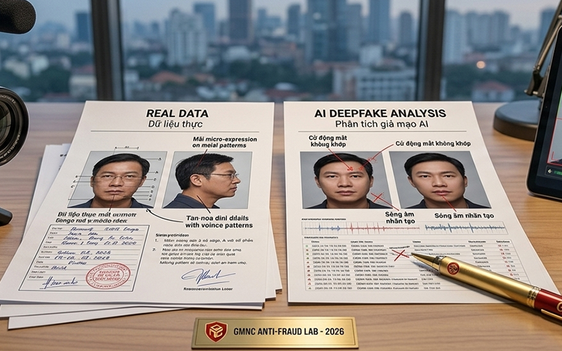 GMNC hướng dẫn bóc tách rủi ro từ công nghệ Deepfake